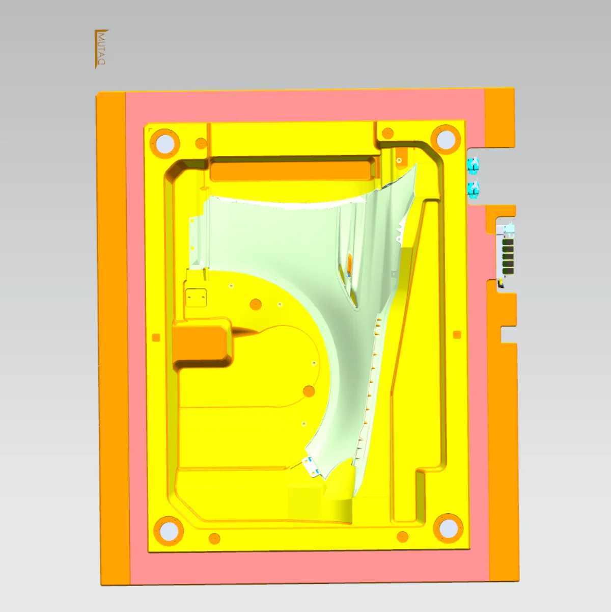 Auto parts mould 10