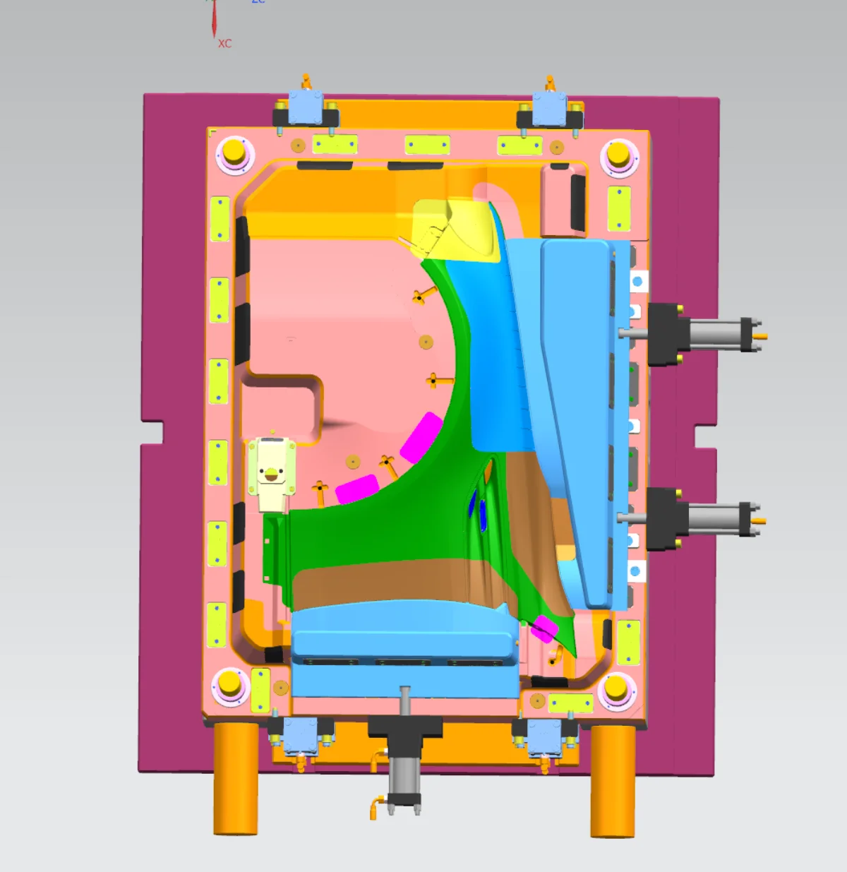 Auto parts mould 9